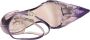 Fabi Leren pumps met python effect - Thumbnail 2