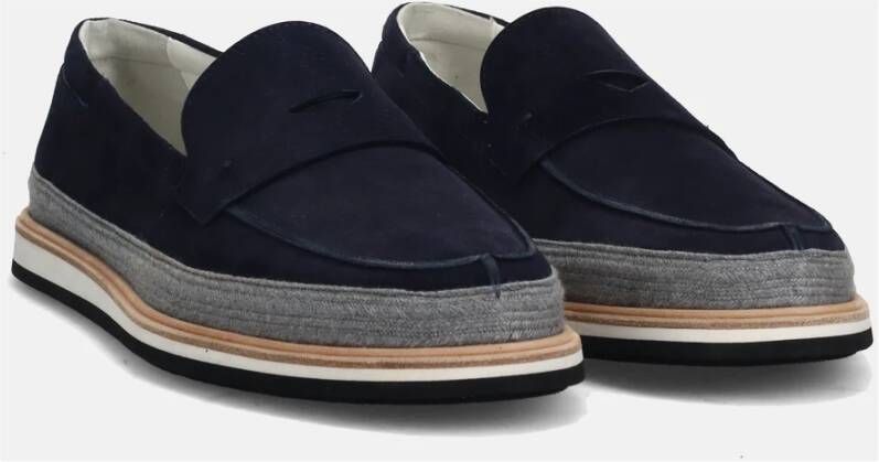 Fabi Loafers Blue Heren