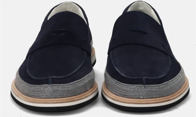 Fabi Loafers Blue Heren