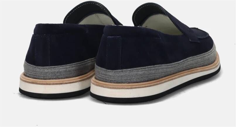 Fabi Loafers Blue Heren