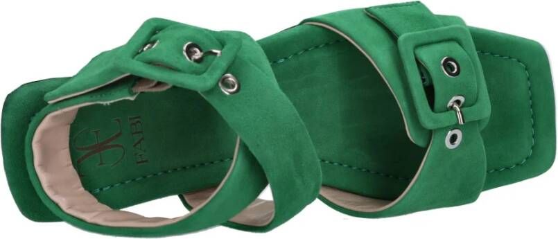 Fabi Platte schoenen Groen
