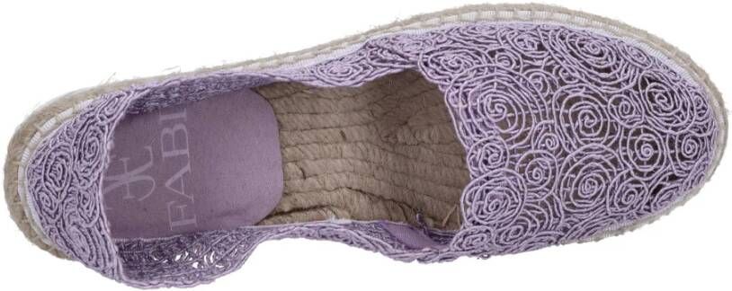 Fabi Platte schoenen Lila