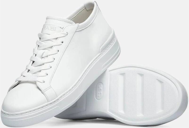 Fabi White Challenge Sneaker met lichte zool