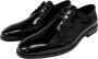 Fabi Zwarte Lakleren Derby Schoenen Black Heren - Thumbnail 2