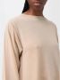 Fabiana Filippi Bruine Boot Neck Trui - Thumbnail 2