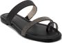 Fabiana Filippi Zwarte Pantoffels Damesschoenen Black Dames - Thumbnail 3