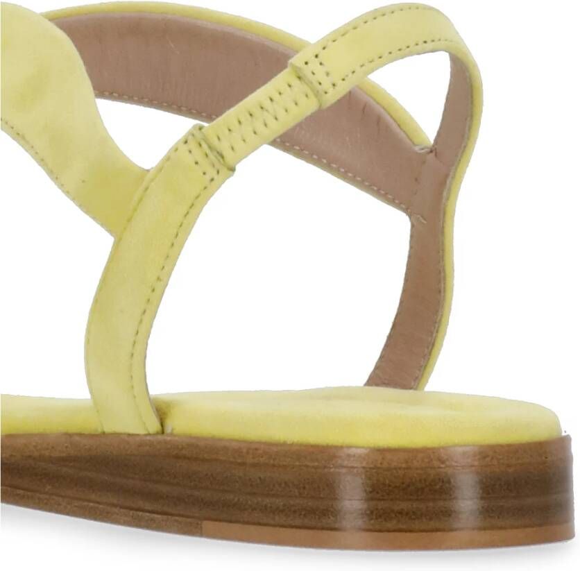 Fabiana Filippi Groene suède leren sandalen voor vrouwen Green Dames