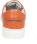 Fabiana Filippi Iconische Leren Sneakers met Sprankelend Detail Oranje Dames - Thumbnail 3