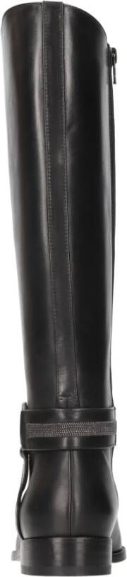 Fabiana Filippi Laarzen Zwart Black Dames