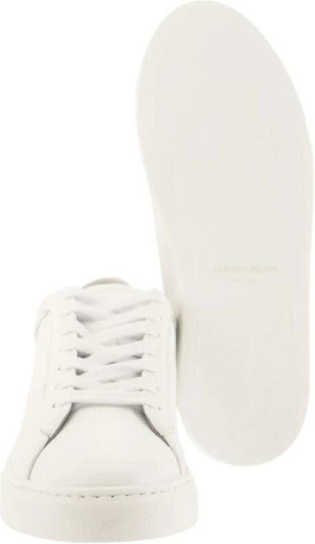 Fabiana Filippi Lederen sneakers Wit Dames