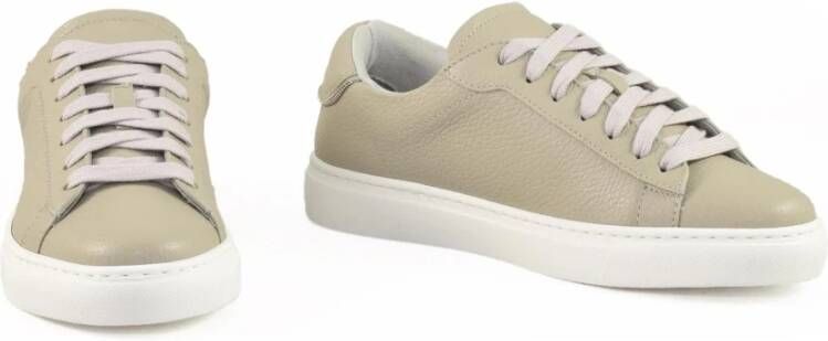 Fabiana Filippi Leren Sneakers Model met rubberen zool