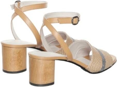 Fabiana Filippi Sandals Asd273A961H582 Bruin Dames