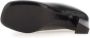 Fabiana Filippi Zwarte Leren Hakken Sabot Black Dames - Thumbnail 8
