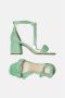 Fabienne Chapot Bowie Sandal suède sandalettes mintgroen - Thumbnail 9