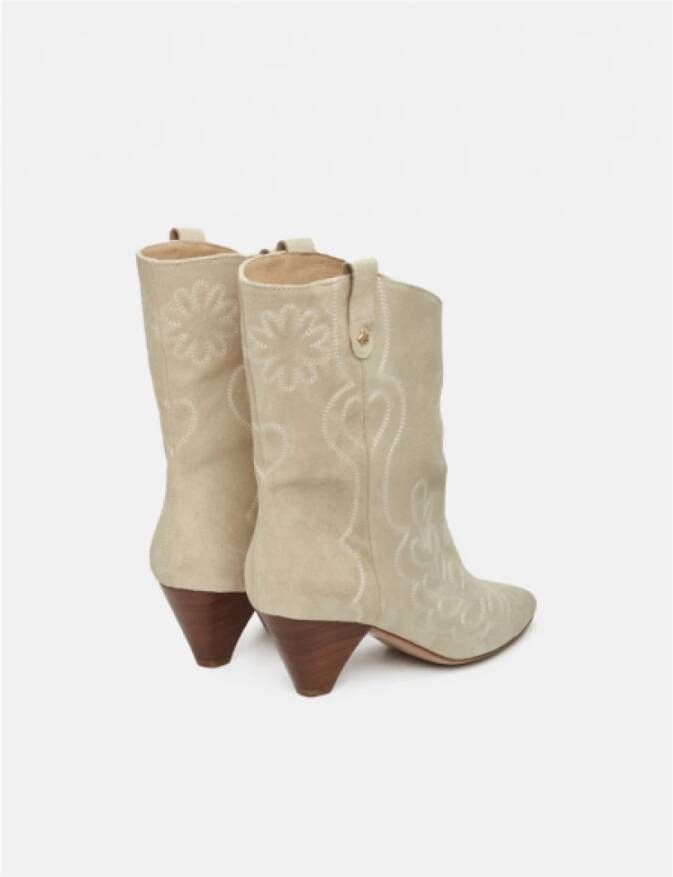 Fabienne Chapot Cowboy Boots White Dames