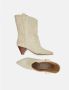 Fabienne Chapot Cowboy Laarzen met Roomwit Suède White Dames - Thumbnail 5
