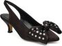 Fabienne Chapot Elegante Kitten Heel Black Dames - Thumbnail 6