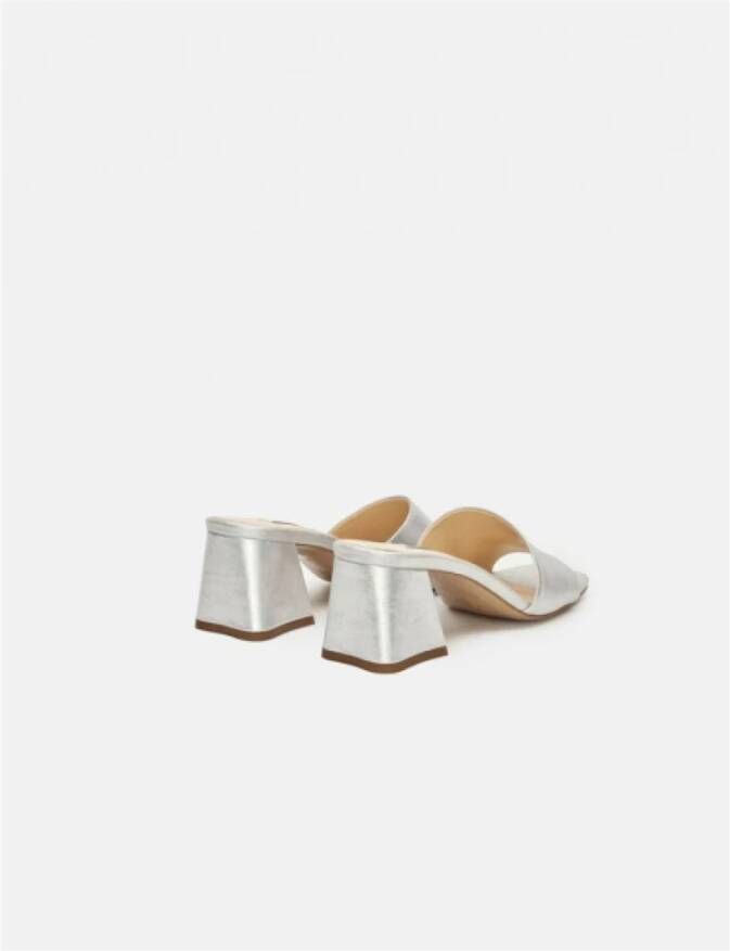 Fabienne Chapot Zilveren Muiltjes Gray Dames