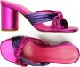 Fabienne Chapot Monica Knot Mule Muiltjes Dames Roze - Thumbnail 8