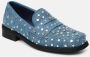 Fabienne Chapot Pim Studs Loafers Instappers Dames Blauw - Thumbnail 8