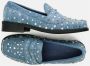 Fabienne Chapot Pim Studs Loafers Instappers Dames Blauw - Thumbnail 10