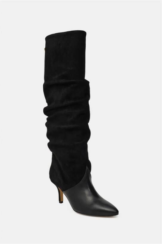 Fabienne Chapot Zwarte puntige stiletto laars Black Dames