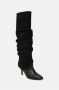 Fabienne Chapot Zwarte puntige hoge stiletto laars Black Dames - Thumbnail 2