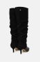 Fabienne Chapot Zwarte puntige hoge stiletto laars Black Dames - Thumbnail 3