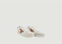 Faguo Hazel Leather Low Top Sneakers Beige Heren - Thumbnail 3