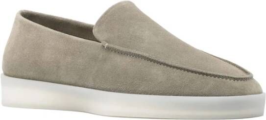 Fear Of God Grijze Gestikte Amandel Teen Sneakers