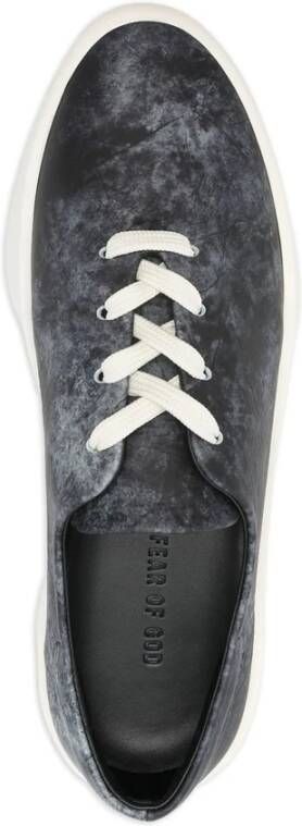 Fear Of God Indigo Blauwe Lace-Up Sneakers