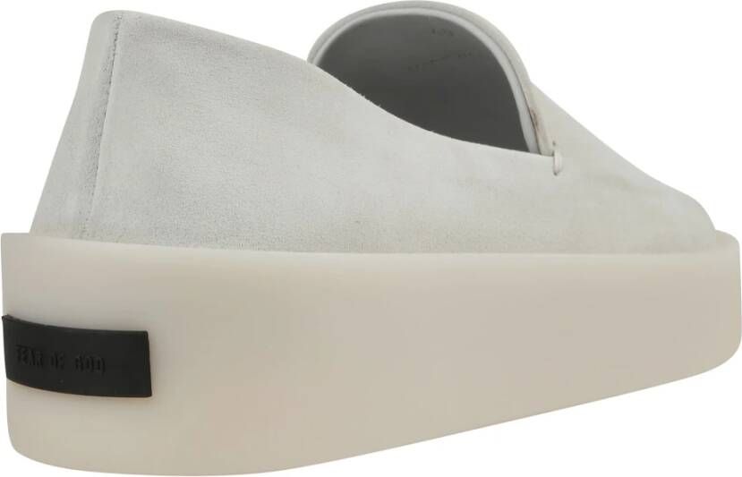 Fear Of God Suède Loafer in Duif Grijs Gray Heren