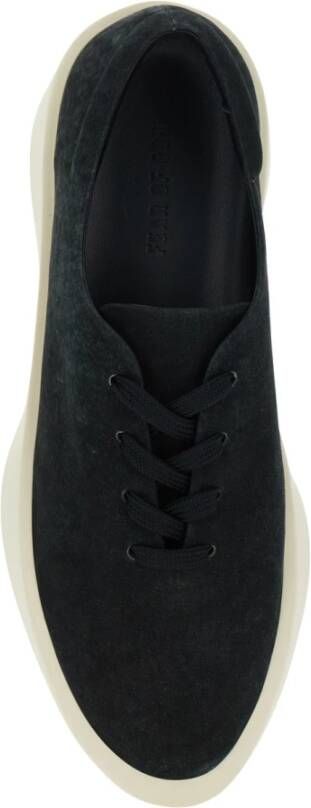 Fear Of God Zwarte lage sneakers met logopatch