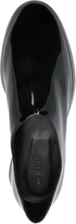 Fear Of God Zwarte Lakleren Muilezel Schoenen Black Heren