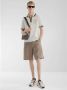Fendi Beige Sneakers met FF Details - Thumbnail 2