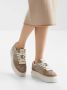 Fendi Low-Top Sneakers Brown Fabric And Denim Blend Sneakers in bruin - Thumbnail 6