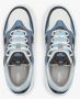 Fendi Blauwe Leren Sneakers met FF Detail Multicolor Heren - Thumbnail 4