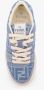 Fendi Blauwe Sneakers met Jacquard Details - Thumbnail 2