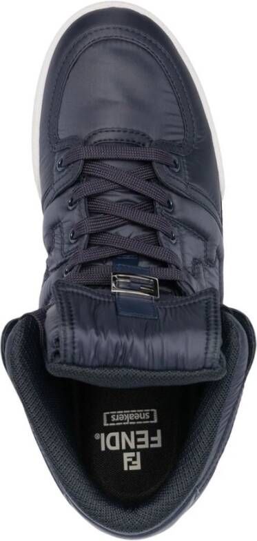 Fendi Blauwe Sneakers voor Mannen Aw25