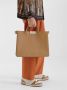 Fendi Bruine Sneakers Wit Leer Rubberen Zool Multicolor Heren - Thumbnail 7