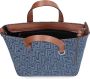 Fendi Canvas en leren boodschappentas - Thumbnail 2