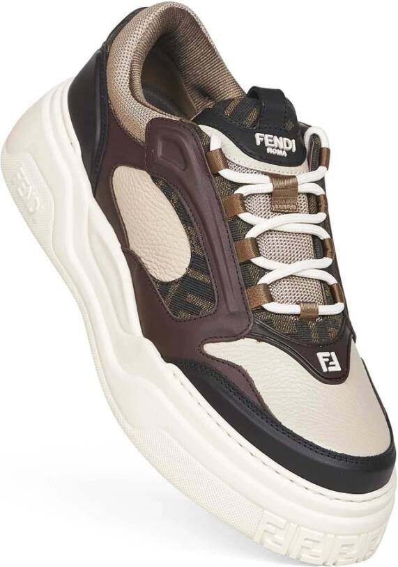 Fendi Chunky Sneakers met FF Details