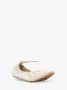 Fendi F1Ny8 Shell Ballerina`s Beige Dames - Thumbnail 2