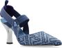 Fendi Elegante Decollete Schoenen voor Vrouwen Blue Dames - Thumbnail 5
