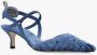Fendi Sandalen Colibiri Lite Heel in blauw - Thumbnail 5