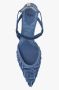 Fendi Sandalen Colibiri Lite Heel in blauw - Thumbnail 7
