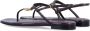 Fendi Donkerpaarse Gesloten Neus Sandalen - Thumbnail 2