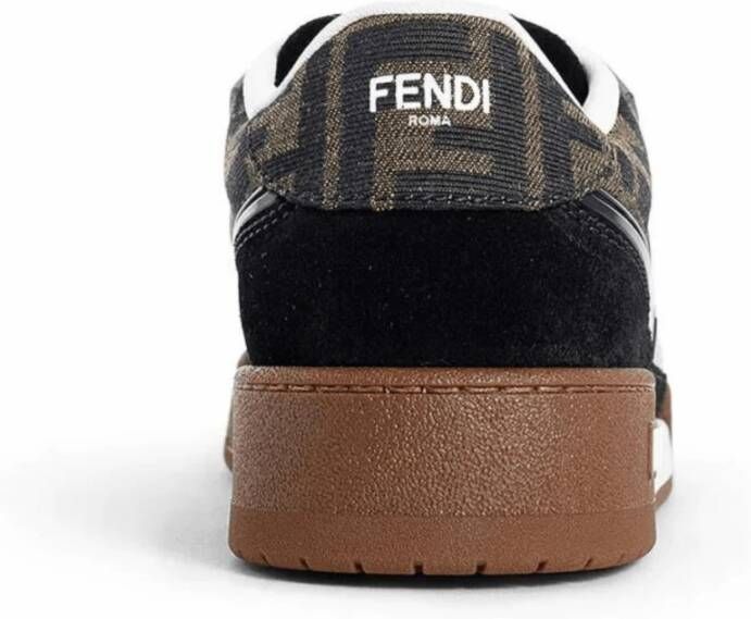 Fendi Elegante Bruin Zwart Sneakers