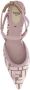 Fendi Monogram Kitten Heel Slingback Pumps Pink Dames - Thumbnail 12