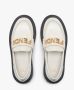 Fendi Elegante witte leren loafers - Thumbnail 2